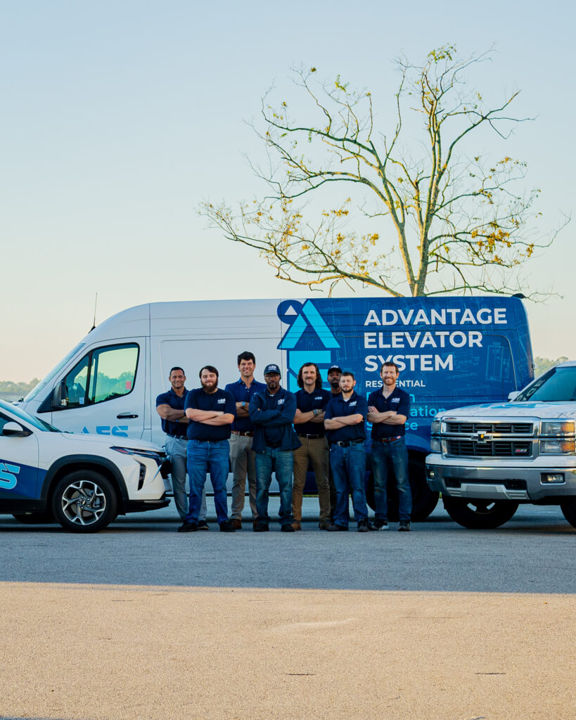 add elevator to existing home Charleston interior installation